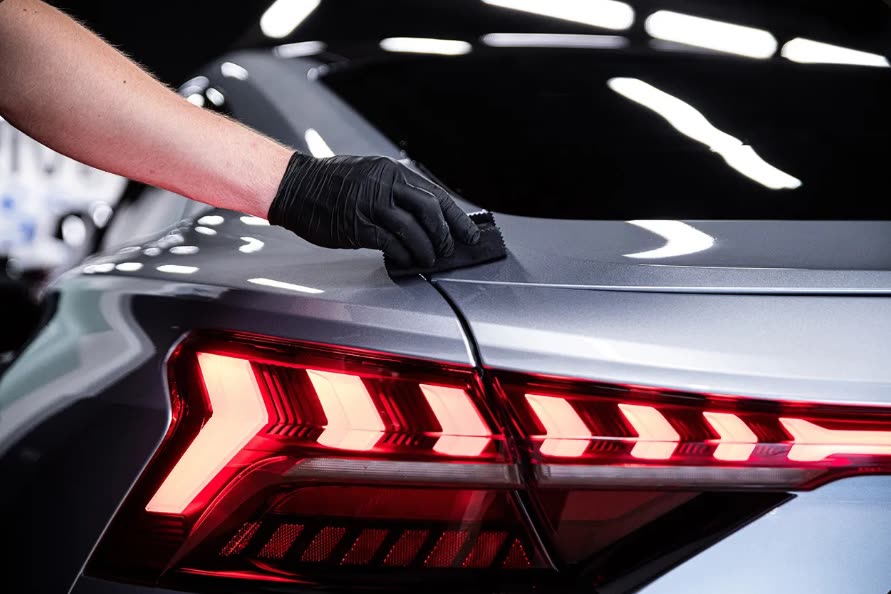 Майстер N1 Detailing полірує кузов автомобіля